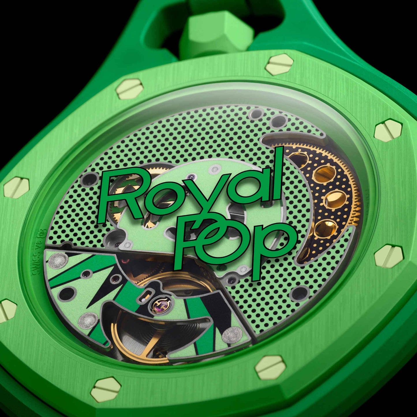 Royal Wrist Watches - Green Eight