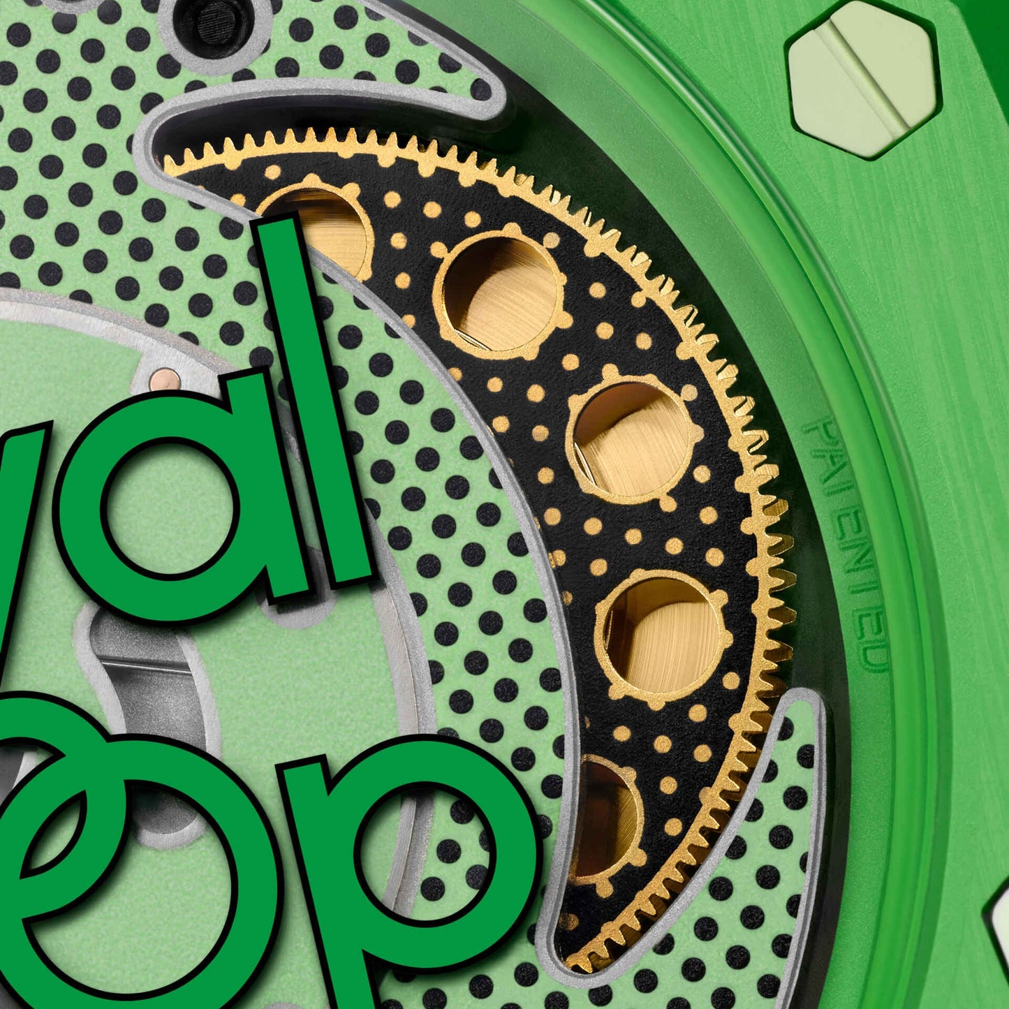 Royal Wrist Watches - Green Eight