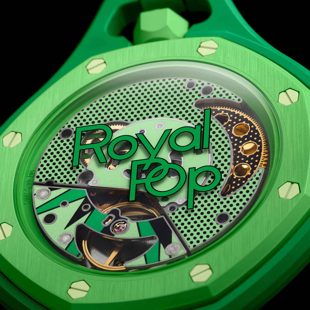 Royal Wrist Watches Green Eight